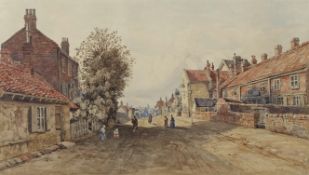 John Joseph Cotman (British, 1814-1878), 'Lame Dog Lane, near Norwich'. Watercolour and pencil on