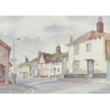 George W. Miller (British, 1919-1990) 'Aldeburgh'. Watercolour on paper, signed 1978. 38 x 44cm