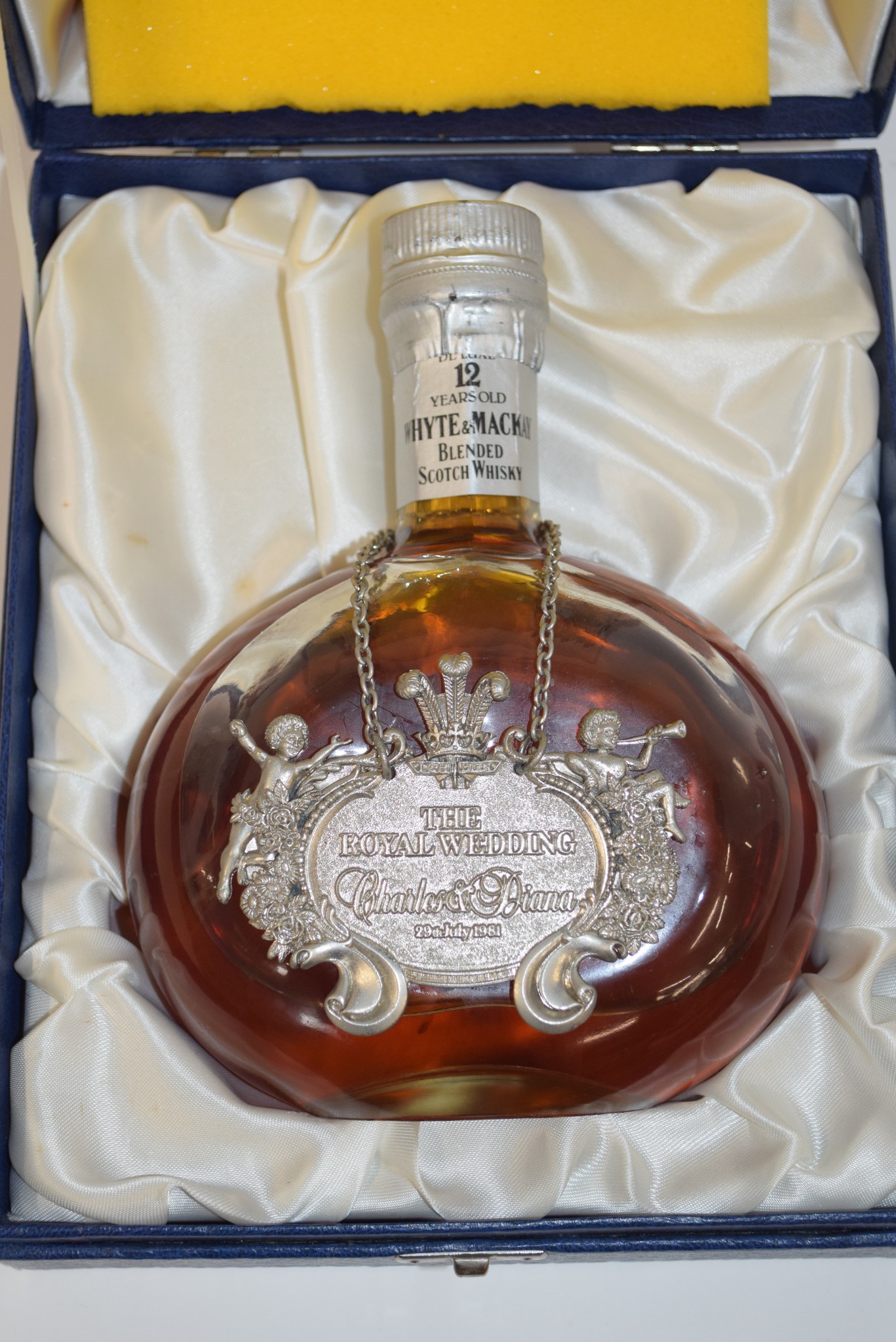 Whyte & Mackay 12yo blended Scotch Whisky commemorative 1981 Royal Wedding, in fitted case of issue, - Image 2 of 2