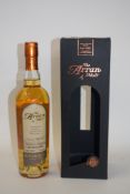 Arran, The Peated Arran Bourbon. Distilled 12/12/05 bt 7/12/09, cask no 116 bottle no 192 of 253,