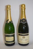 1 bt Pol Aime Champagne t/w 1 bt Veuve de Bomonde Sparkling (2)