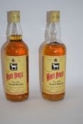 Two 75.7cl bottles White Horse Fine Old Scotch Whisky, 70% proof