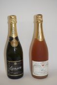 1 bt Lanson Champagne t/w 1 bt Gallician Sparkling Rose (2)