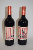 2 bts 2018 Bullfrog Red Wine