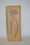 1 bt 2001 Ch de Beaucastel Hommage J Perrin (wooden case)