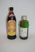 Mixed Lot: vintage bottle of Kahlua coffee liqueur, 1ltr, 26.5% vol, together with vintage bottle