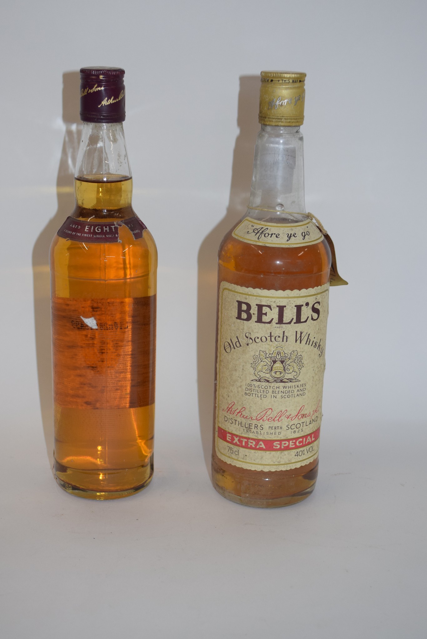 Two various bottles of Bells Whisky comprising 175cl bottle of Extra Special (40%) and one bottle of