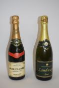 1 bt Perrier Jouet Champagne t/w 1 bt Landscape Sussex Sparkling (2)