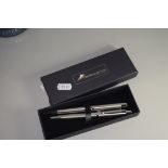 PEN AND PENCIL FROM CRUISE AND MARITIME VOYAGES IN ORIGINAL BOX