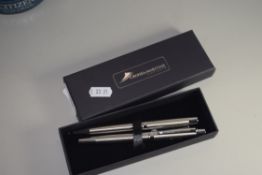 PEN AND PENCIL FROM CRUISE AND MARITIME VOYAGES IN ORIGINAL BOX