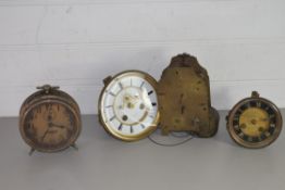 BOX CONTAINING CLOCK PARTS