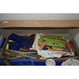 LARGE BOX OF MECCANO COMPLETE WITH INSTRUCTIONS FOR NOS 9 AND 10 OUTFITS ETC