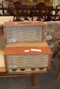 VINTAGE DANSETTE RECORD PLAYER AND SPEAKER