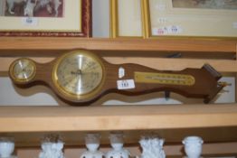 MODERN BAROMETER THERMOMETER COMBINATION