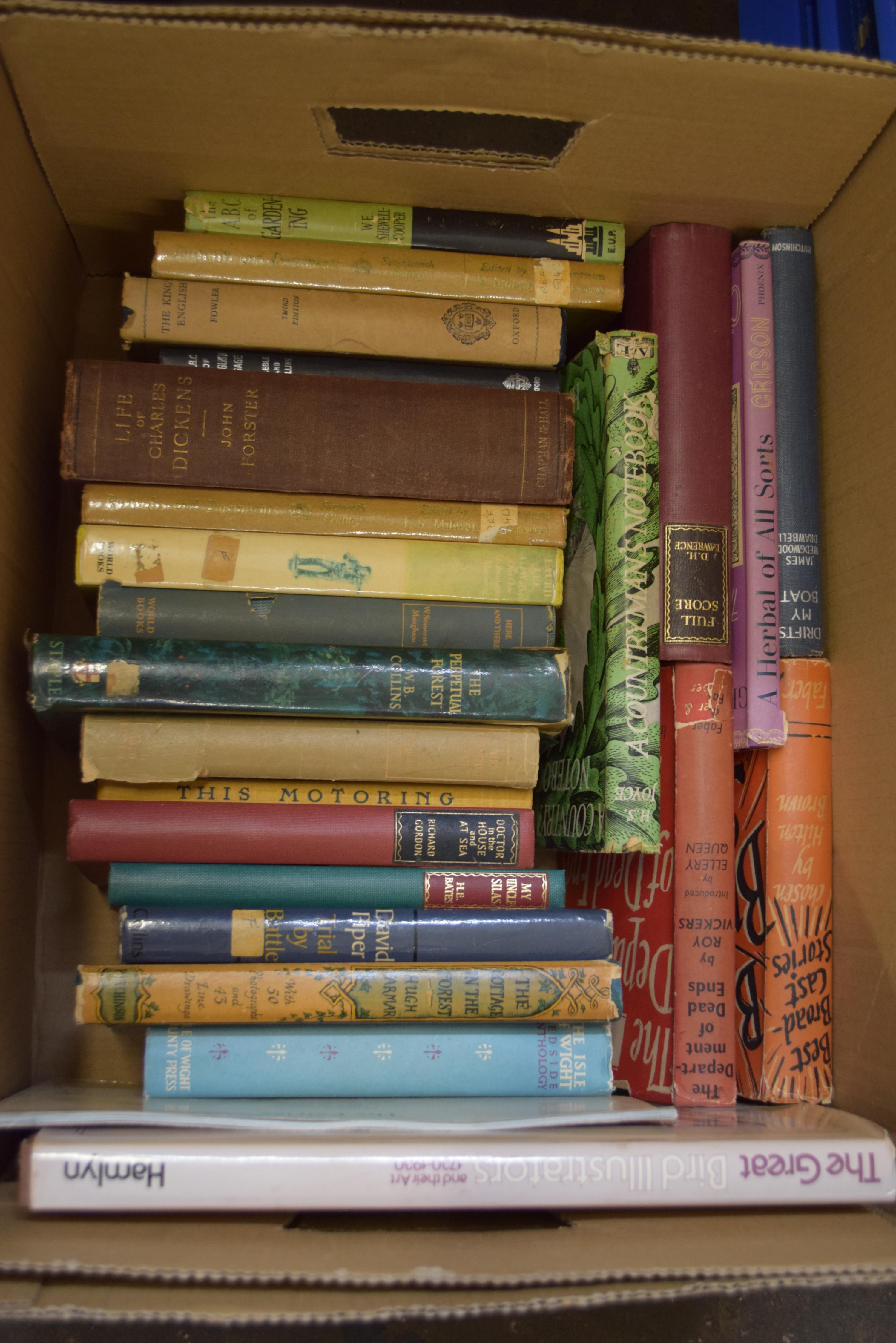 BOX OF MIXED BOOKS