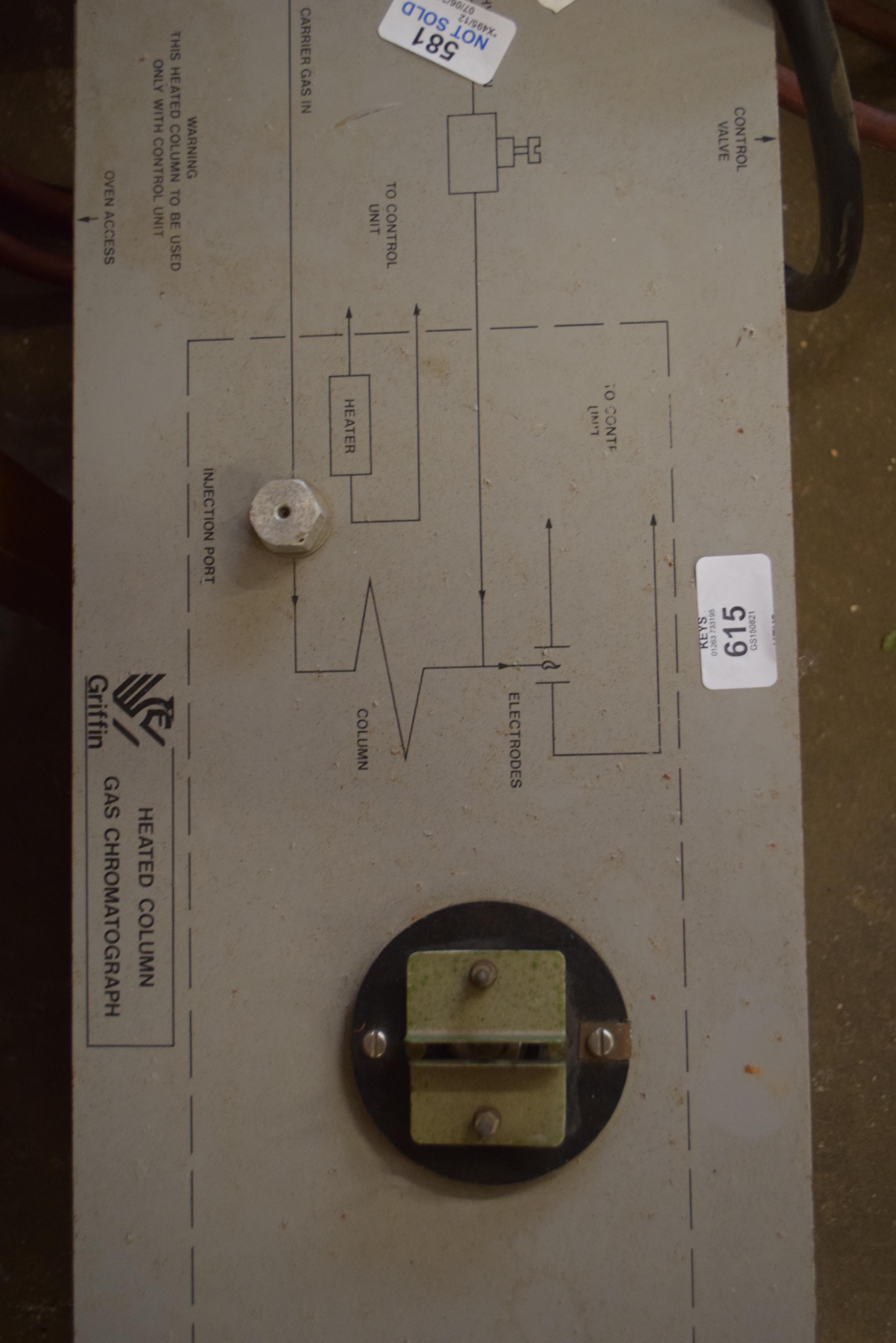 HEATED COLUMN GAS CHROMATOGRAPH - Image 2 of 2