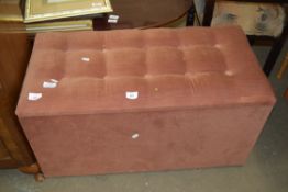 UPHOLSTERED OTTOMAN