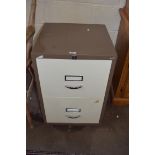 TWO-DRAWER FILING CABINET, 47CM WIDE