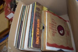 BOX OF MIXED RECORDS