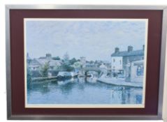 Robert Richardson (British, 20th century), limited edition print of the Yorkshire market town of