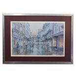 Robert Richardson (British, 20th century), limited edition print of Stonegate, York, signed and