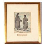 Continental, late 19th century/early 20th century, Pair of Brazilian nuns, watercolour on paper,