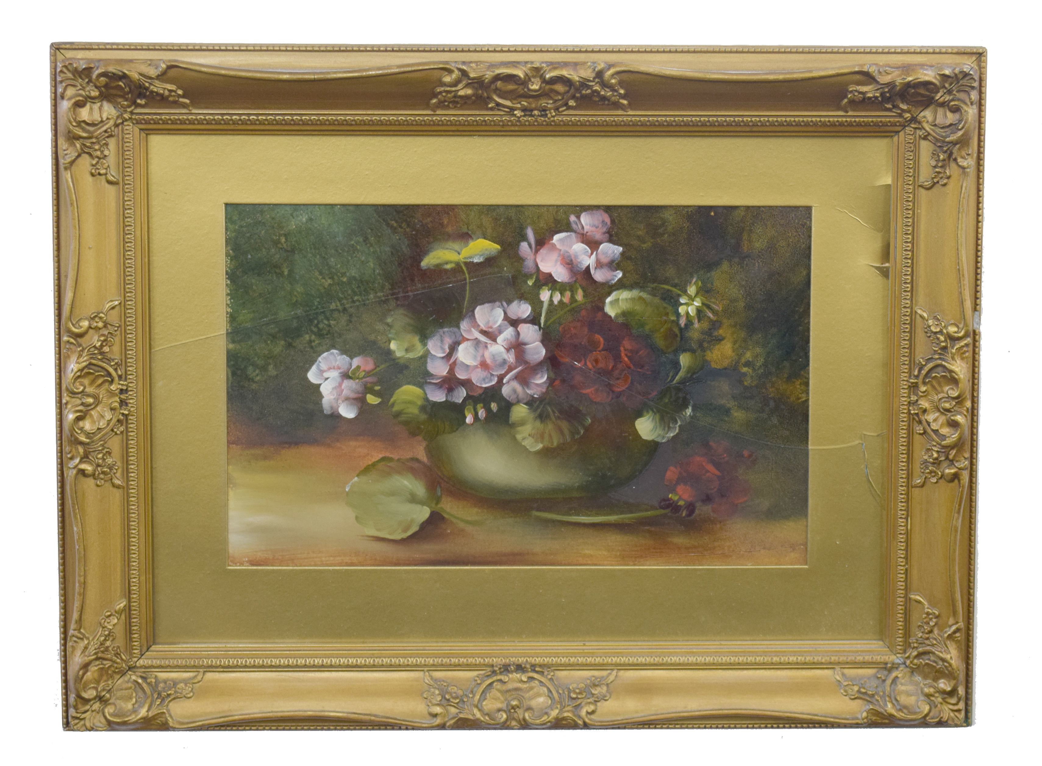British, 20th century, pair of Still Lifes, Summer Flowers in full bloom, oil on canvas, - Image 2 of 2