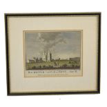 Two prints of Rochester Castle, engravings on paper, 17 x 23cm (largest)