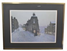 Robert Richardson (British, 20th century), limited edition print of a Yorkshire market town,