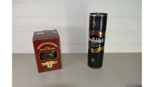 BOTTLE OF GLENFIDDICH SCOTCH WHISKY, TOGETHER WITH A BOTTLE OF KINGS RANSOM BLENDED SCOTCH WHISKY (