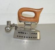 VINTAGE FELDMEYER PATENT STEAM IRON