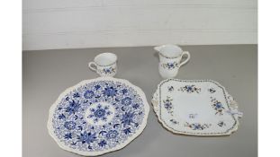 QTY OF SHELLEY CHELSEA 11280 FLORAL DECORATED TEA WARES
