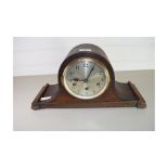 OAK CASED MANTEL CLOCK