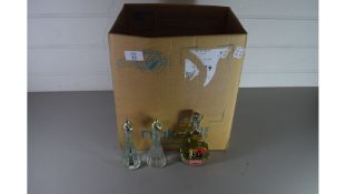 BOX OF MIXED SPIRIT MINIATURES