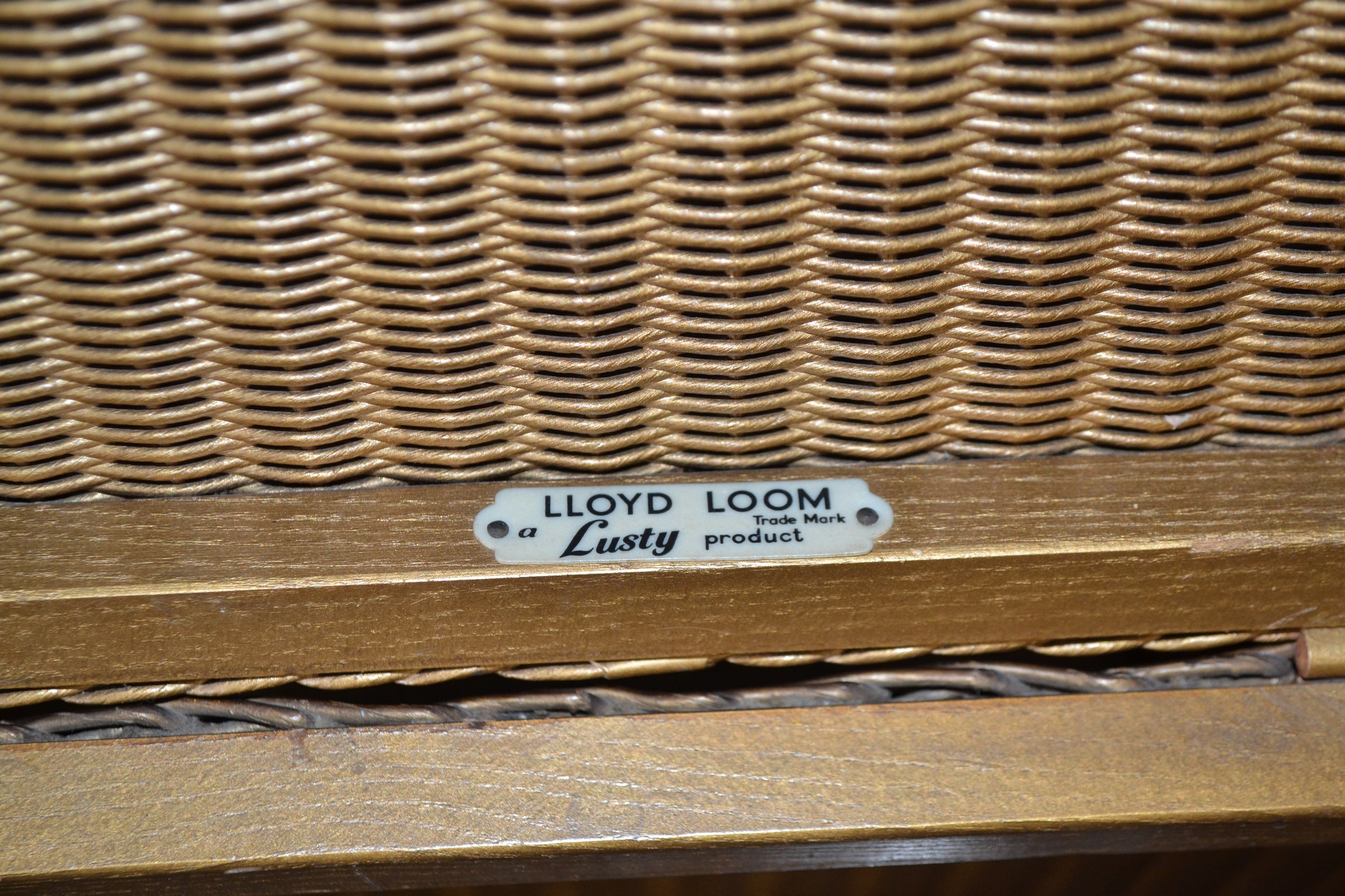 LLOYD LOOM LINEN BASKET - Image 2 of 2