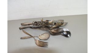 VARIOUS SILVER PLATED CUTLERY