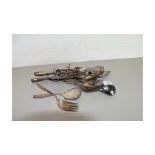 VARIOUS SILVER PLATED CUTLERY