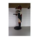 DUMB WAITER STAND FORMED AS A FOX