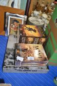 SHEFFIELD THE GREAT WAR REMEMBERED BOX SET, TOGETHER WITH WWI THE BLOODY WAR DVD SET AND BATTLE LINE