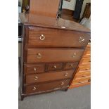 STAG MINSTREL SEVEN DRAWER CHEST