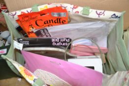 BAG OF CANDLE HOLDERS, CANDLE BAGS ETC