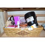 BASKET OF COSMETICS