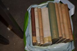 BOX OF MIXED BOOKS TO INCLUDE VINTAGE COOK BOOKS