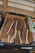 BOX OF HAND BRUSHES