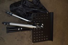 FOLDING MUSIC STAND AND A CAMERA TRIPOD