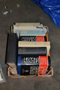 BOX OF VARIOUS DICTIONARIES