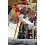 BOX OF MIXED POT POURRI, COSMETICS, CANDLES ETC