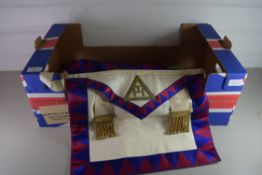 BOX OF MIXED MASONIC SASHES