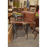 VINTAGE SINGER TREADLE SEWING MACHINE