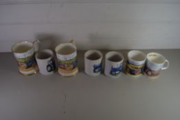 COLLECTION OF COUNTRY ARTISTS AND OTHERS MUGS DECORATED WITH TRACTORS